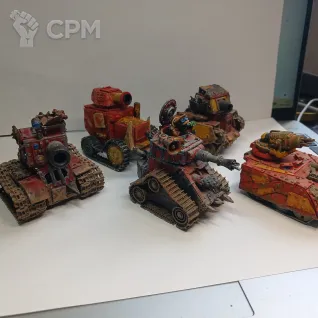 Описание картинки Grot tank 2 от boltdac по цене 2 250руб | Свободный Рынок Миниатюр - СРМ