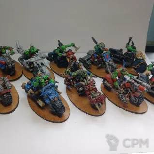 Описание картинки Ork warbiker 2 от boltdac по цене 6 000руб | Свободный Рынок Миниатюр - СРМ