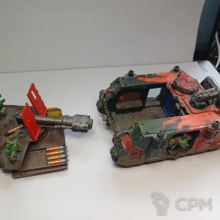 Описание картинки Looted wagon от boltdac по цене 1 500руб | Свободный Рынок Миниатюр - СРМ