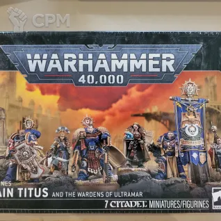 Описание картинки Captain Titus and the Wardens of Ultramar, ориг, запечатанный от Утка по цене 8 600руб | Свободный Рынок Миниатюр - СРМ