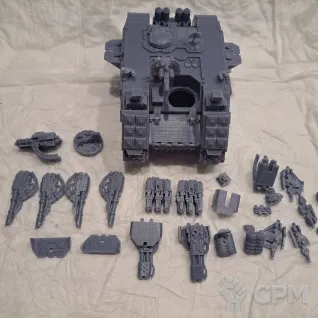 Описание картинки Land Raider / Land Raider Crusader / Land Raider Redeemer от 3d печать на заказ по цене 1 800руб | Свободный Рынок Миниатюр - СРМ