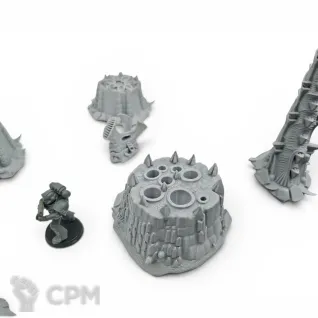 Описание картинки Killzone Upgrade: Tyranid Infestation от Terrain Print по цене 1 400руб | Свободный Рынок Миниатюр - СРМ