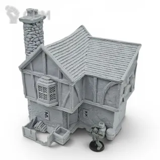 Описание картинки Дом Бриарвуда №4 - Фэнтези Террейн от Terrain Print по цене 1 700руб | Свободный Рынок Миниатюр - СРМ