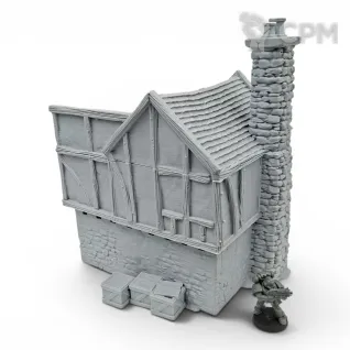 Описание картинки Дом Бриарвуда №4 - Фэнтези Террейн от Terrain Print по цене 1 700руб | Свободный Рынок Миниатюр - СРМ