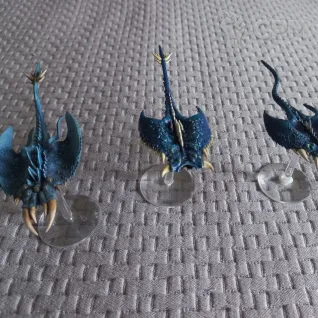 Описание картинки Screamers of Tzeentch от Iris68 по цене 3 300руб | Свободный Рынок Миниатюр - СРМ