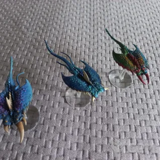 Описание картинки Screamers of Tzeentch от Iris68 по цене 3 300руб | Свободный Рынок Миниатюр - СРМ