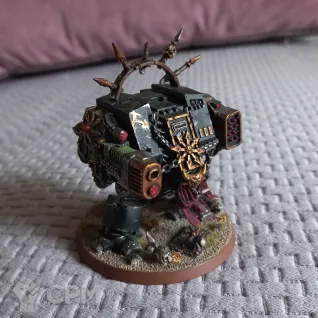 Описание картинки Chaos dreadnought от Iris68 по цене 3 100руб | Свободный Рынок Миниатюр - СРМ