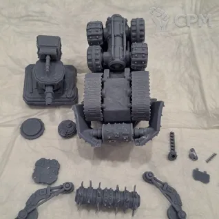 Описание картинки Battlewagon от 3d печать на заказ по цене 1 900руб | Свободный Рынок Миниатюр - СРМ