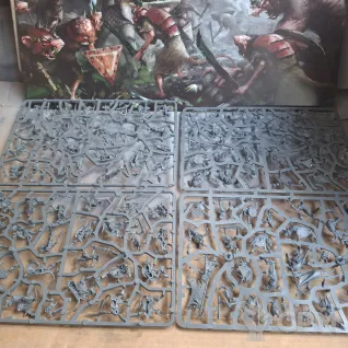 Описание картинки Половина Skaven из Skaventide от Евгений Гига по цене 12 500руб | Свободный Рынок Миниатюр - СРМ