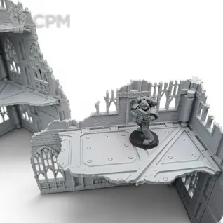 Описание картинки Набор Террейна 11th Редакции - Готический от Terrain Print по цене 6 400руб | Свободный Рынок Миниатюр - СРМ
