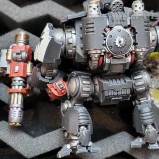 Описание картинки Redemptor Dreadnought, ориг от Утка по цене 4 400руб | Свободный Рынок Миниатюр - СРМ