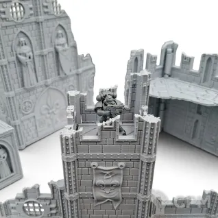 Описание картинки Набор Террейна 11th Редакции - Adeptus Sororitas от Terrain Print по цене 6 400руб | Свободный Рынок Миниатюр - СРМ