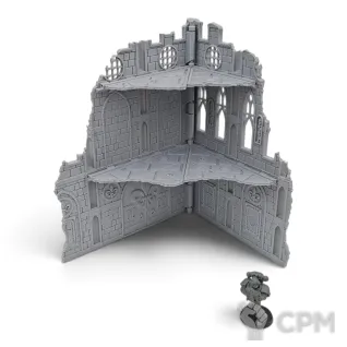 Описание картинки Набор Террейна 11th Редакции - Adeptus Sororitas от Terrain Print по цене 6 400руб | Свободный Рынок Миниатюр - СРМ