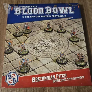 Описание картинки Blood Bowl Bretonian Pitch от DarkyTFc по цене 5 000руб | Свободный Рынок Миниатюр - СРМ