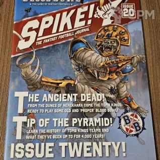 Описание картинки Журнал SPIKE! выпуск 20 Короли Гробниц от DarkyTFc по цене 2 000руб | Свободный Рынок Миниатюр - СРМ