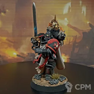 Описание картинки Black Templars Sword Brother | Брат Меча от Moneykells по цене 1 500руб | Свободный Рынок Миниатюр - СРМ