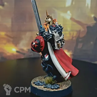 Описание картинки Black Templars Sword Brother | Брат Меча от Moneykells по цене 1 500руб | Свободный Рынок Миниатюр - СРМ
