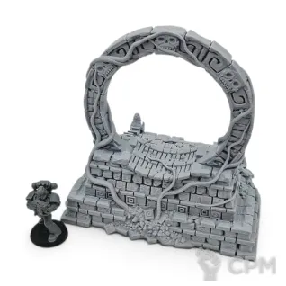 Описание картинки Древние Врата - Фэнтези Террейн, New Eden от Terrain Print по цене 700руб | Свободный Рынок Миниатюр - СРМ