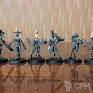 Описание картинки Daemonettes of Slaanesh от АкимЪ по цене 2 200руб | Свободный Рынок Миниатюр - СРМ