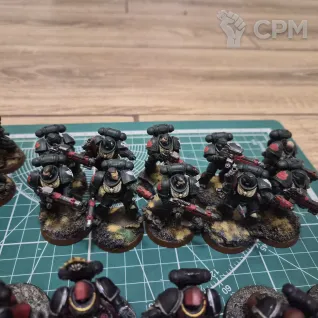 Описание картинки Армия Dark Angels от KrudAlex по цене 60 000руб | Свободный Рынок Миниатюр - СРМ