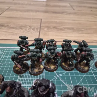 Описание картинки Армия Dark Angels от KrudAlex по цене 60 000руб | Свободный Рынок Миниатюр - СРМ