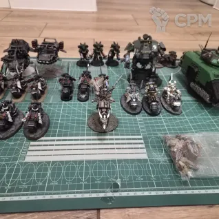 Описание картинки Армия Dark Angels от KrudAlex по цене 60 000руб | Свободный Рынок Миниатюр - СРМ