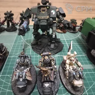 Описание картинки Армия Dark Angels от KrudAlex по цене 60 000руб | Свободный Рынок Миниатюр - СРМ