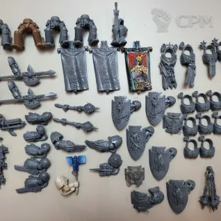 Описание картинки Deatwhing terminator squad (19ориг, 10 ноги-спина литые, ~14 таких же), +битсы от Утка по цене 11 500руб | Свободный Рынок Миниатюр - СРМ