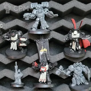 Описание картинки Deatwhing terminator squad (19ориг, 10 ноги-спина литые, ~14 таких же), +битсы от Утка по цене 11 500руб | Свободный Рынок Миниатюр - СРМ