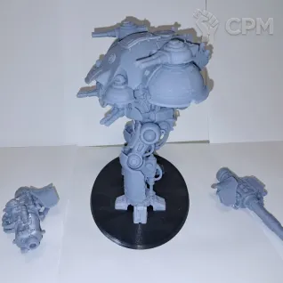 Описание картинки Imperial Knight Castellan от Вячеслав Василенко по цене 2 000руб | Свободный Рынок Миниатюр - СРМ