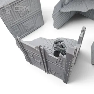 Описание картинки Набор Террейна 11th Редакции - Орочий от Terrain Print по цене 6 400руб | Свободный Рынок Миниатюр - СРМ