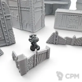 Описание картинки Набор Террейна 11th Редакции - Орочий от Terrain Print по цене 6 400руб | Свободный Рынок Миниатюр - СРМ