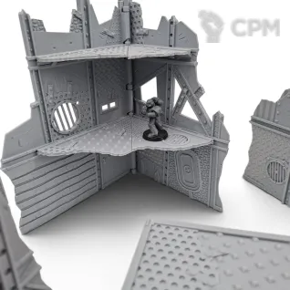 Описание картинки Набор Террейна 11th Редакции - Орочий от Terrain Print по цене 6 400руб | Свободный Рынок Миниатюр - СРМ