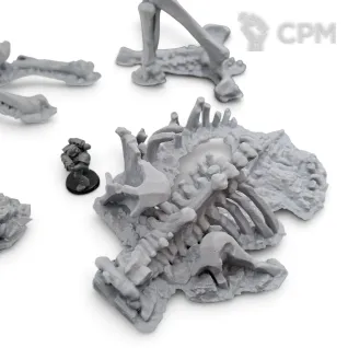 Описание картинки Кости Мега-Мамонтов - Террейн от Terrain Print по цене 2 300руб | Свободный Рынок Миниатюр - СРМ