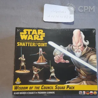 Описание картинки Star Wars: Shatterpoint – Wisdom of the Council Squad Pack от olegahaha по цене 3 750руб | Свободный Рынок Миниатюр - СРМ