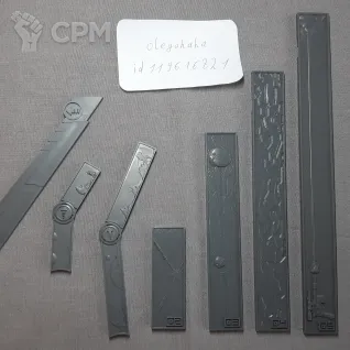 Описание картинки Star Wars: Shatterpoint – Measuring Tools (Набор линеек) от olegahaha по цене 750руб | Свободный Рынок Миниатюр - СРМ