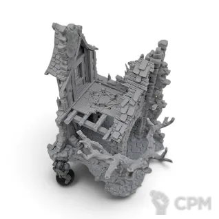 Описание картинки Дом Шепотов - Фэнтези Террейн, Forgotten Town от Terrain Print по цене 1 500руб | Свободный Рынок Миниатюр - СРМ