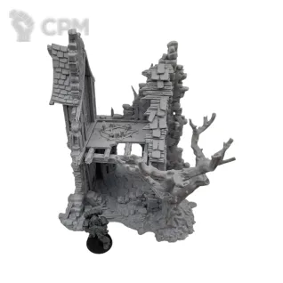 Описание картинки Дом Шепотов - Фэнтези Террейн, Forgotten Town от Terrain Print по цене 1 500руб | Свободный Рынок Миниатюр - СРМ