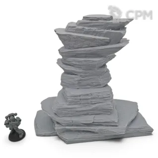 Описание картинки Пустынные Скалы №2 - Террейн от Terrain Print по цене 2 700руб | Свободный Рынок Миниатюр - СРМ