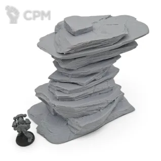 Описание картинки Пустынные Скалы №2 - Террейн от Terrain Print по цене 2 700руб | Свободный Рынок Миниатюр - СРМ