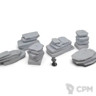 Описание картинки Пустынные Скалы №1 - Террейн от Terrain Print по цене 2 500руб | Свободный Рынок Миниатюр - СРМ