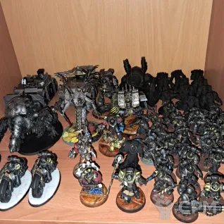 Описание картинки армия Iron Warriors Железные воины от Вячеслав Василенко по цене 12 000руб | Свободный Рынок Миниатюр - СРМ