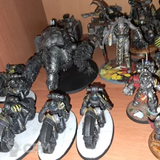 Описание картинки армия Iron Warriors Железные воины от Вячеслав Василенко по цене 12 000руб | Свободный Рынок Миниатюр - СРМ