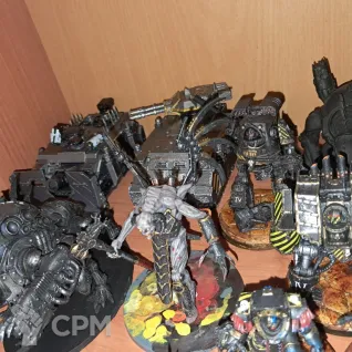 Описание картинки армия Iron Warriors Железные воины от Вячеслав Василенко по цене 12 000руб | Свободный Рынок Миниатюр - СРМ