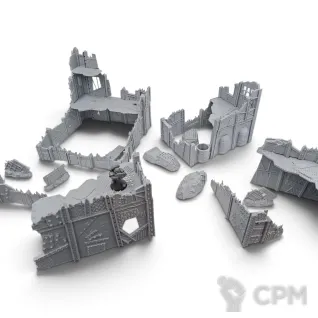 Описание картинки Killzone V'Ork'us - Комплект от Terrain Print по цене 4 300руб | Свободный Рынок Миниатюр - СРМ