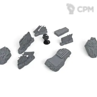 Описание картинки Killzone V'Ork'us - Комплект от Terrain Print по цене 4 300руб | Свободный Рынок Миниатюр - СРМ