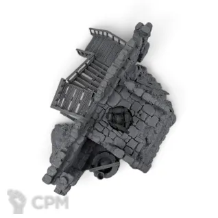 Описание картинки Особняк Холлоустон - Фэнтези Террейн, Forgotten Town от Terrain Print по цене 2 950руб | Свободный Рынок Миниатюр - СРМ
