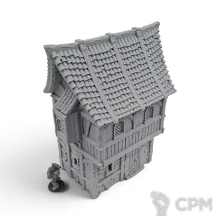 Описание картинки Дом на Эмбер Лэйн 13 - Фэнтези Террейн, Hexengarde от Terrain Print по цене 2 100руб | Свободный Рынок Миниатюр - СРМ