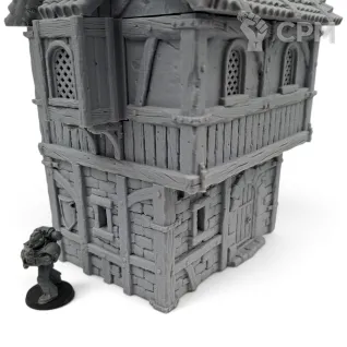 Описание картинки Дом на Эмбер Лэйн 13 - Фэнтези Террейн, Hexengarde от Terrain Print по цене 2 100руб | Свободный Рынок Миниатюр - СРМ
