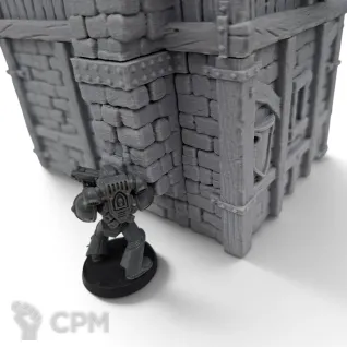 Описание картинки Дом на Эмбер Лэйн 13 - Фэнтези Террейн, Hexengarde от Terrain Print по цене 2 100руб | Свободный Рынок Миниатюр - СРМ